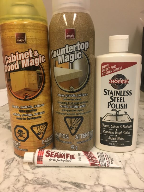 Kitchen Cleaners Fillers Cefaloni Counter Tops